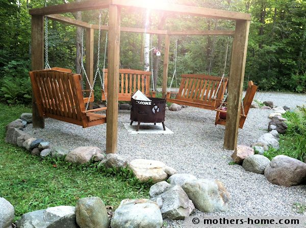 Fire Pit Swing Set Mother S Home