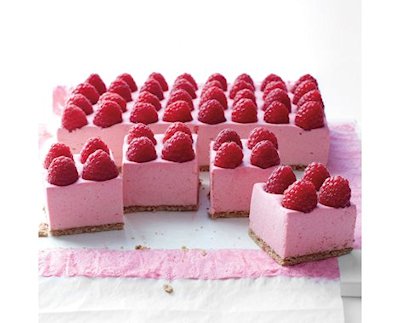 Raspberry Mousse Pie