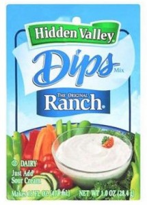 hidden valley ranch dip