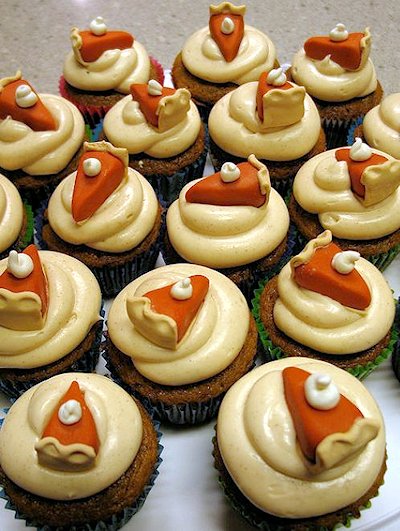 Pumpkin Chocolate Chip Cupcakes