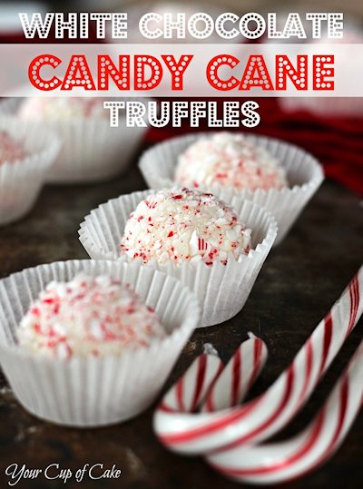 Candy Cane Truffles