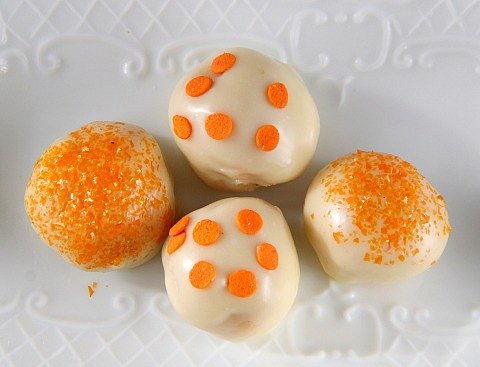 Dreamsicle Oreo Cookie Balls