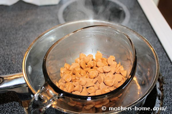 how to melt butterscotch chips