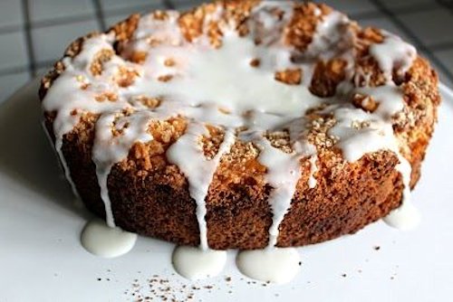 Glazed Cinnamon Coffee Cake Recipe