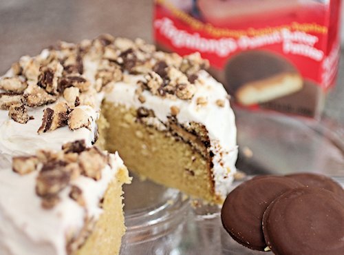 Crock Pot Tagalongs Mini Cake Recipe