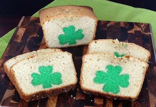 St Patricks Day Peek A Boo Pound Cake