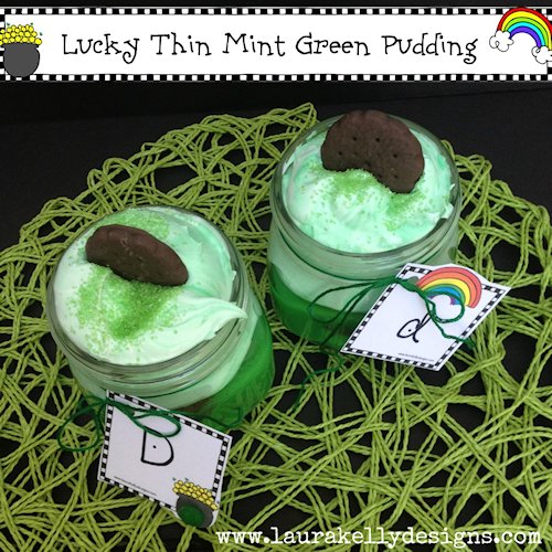 Lucky Thin Mint Green Pudding