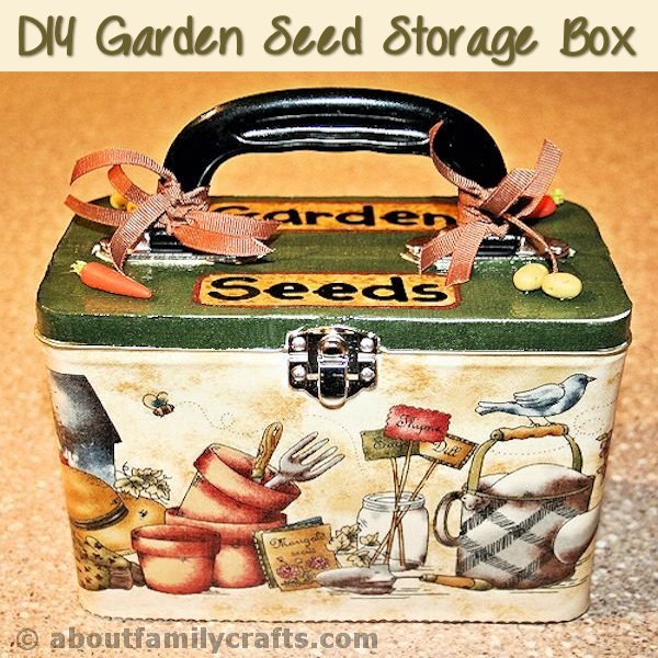 Vintage Feed and Seed Storage Container