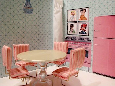 binder into a doll house