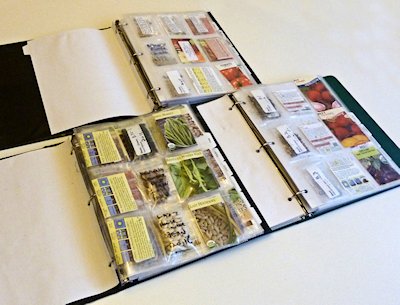 organize garden seeds