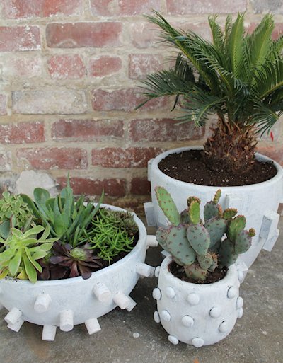 Textured Planters