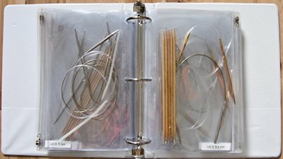 knitting needle storage