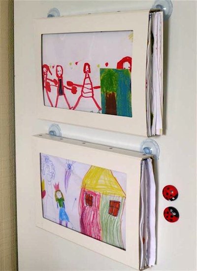 organizing and displaying artwork