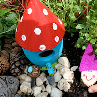 Children's Backyard Fairy Garden