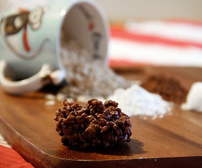 Coconut Cocoa Rice Krispie Treats Recipe