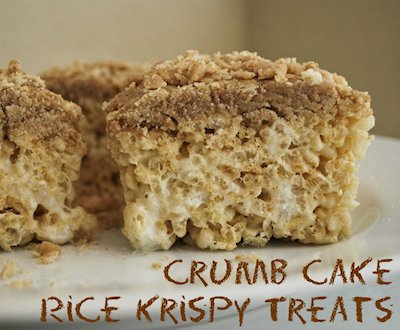 Crumb Cake Rice Krispies