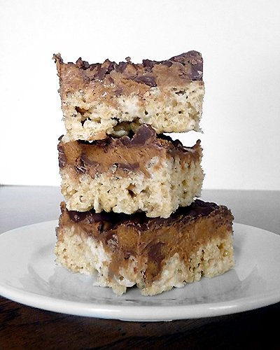 Peanut Butter Cup Rice Krispies Treats