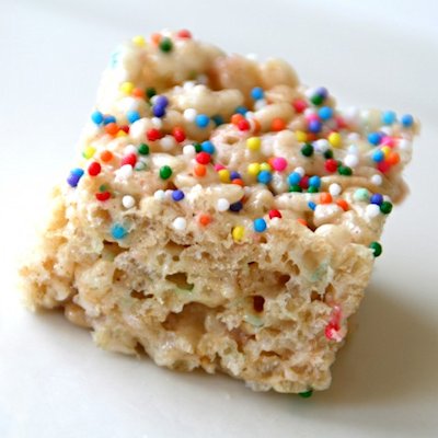 Funfetti Rice Krispies Treats