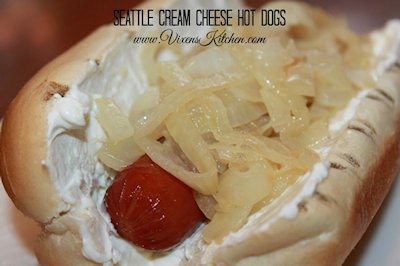 Seattle Cream Cheese Hot Dogs