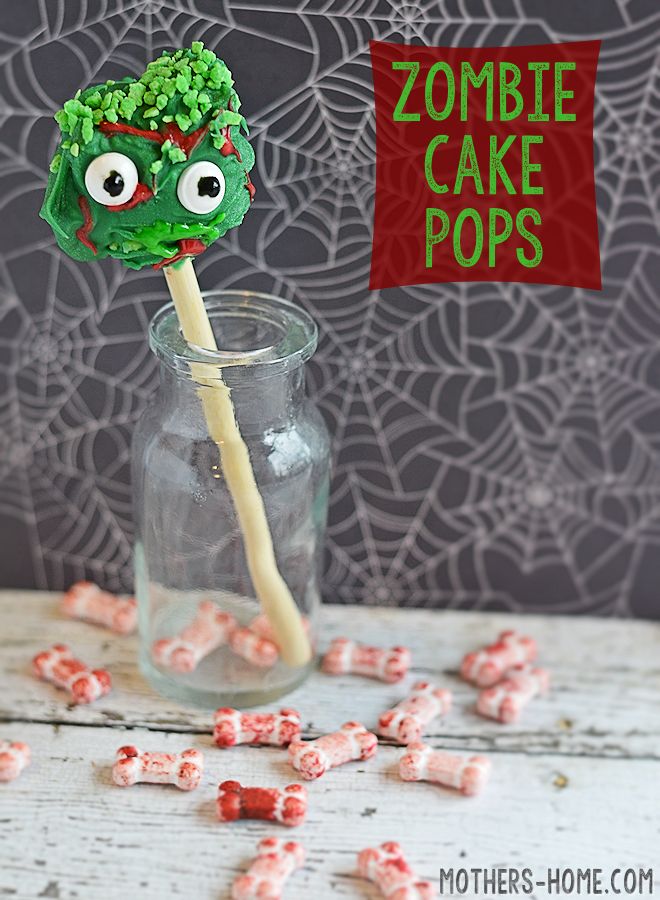 Zombie Cake Pops Recipes