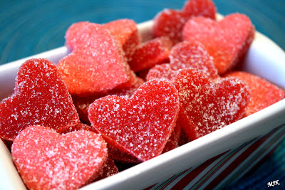 Homemade Heart Gumdrops