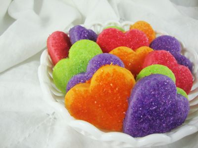 I “Heart” Valentine’s Day Jell-O Cookies