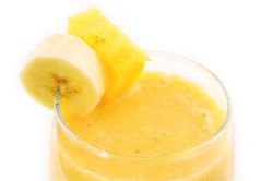 Pineapple, Orange and Banana Smoothie