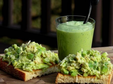 Chicken Salad with Avocado Dressing