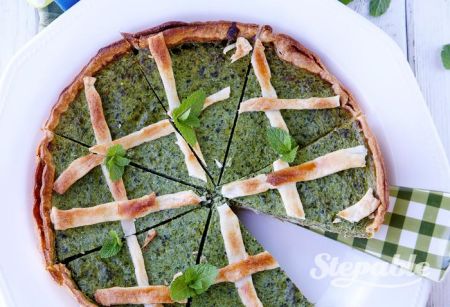 Kale and Ricotta Quicke