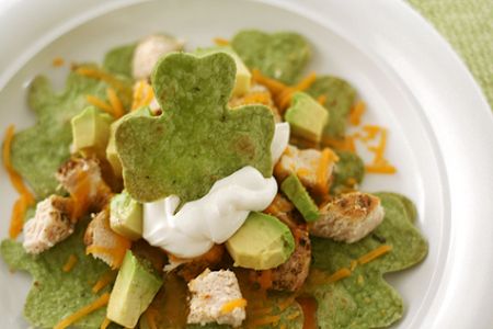 St. Patrick's Day Nachos