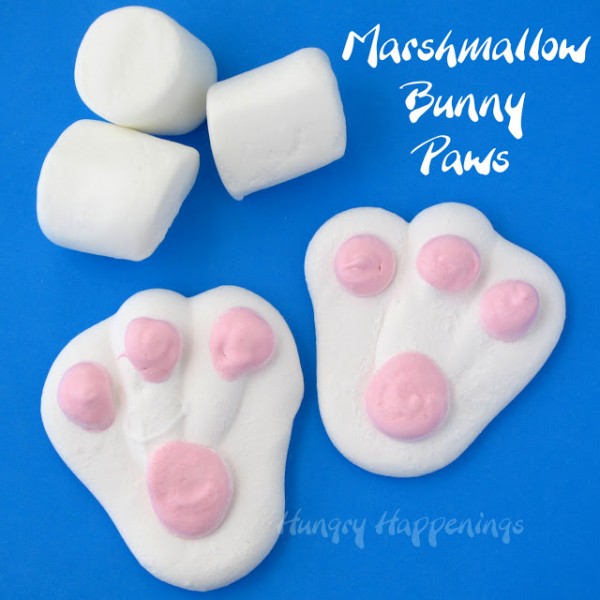 Marshmallow Easter Bunny Paws