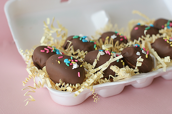 Easter Egg Marshmallow Truffles