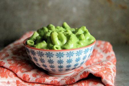 Green Macaroni and Cheese