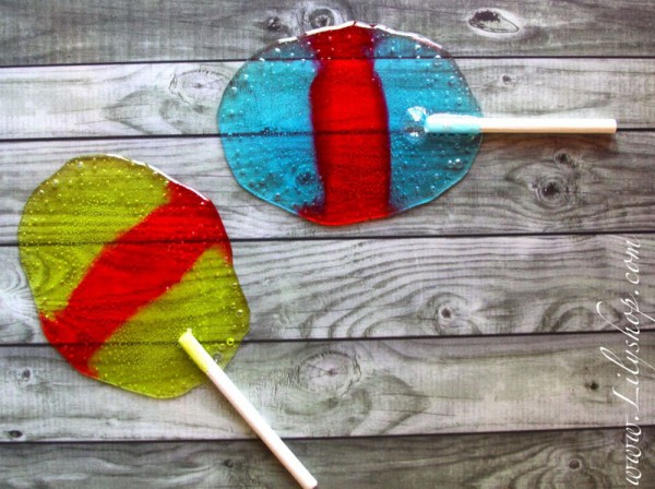 Homemade Easter Egg Lollipops