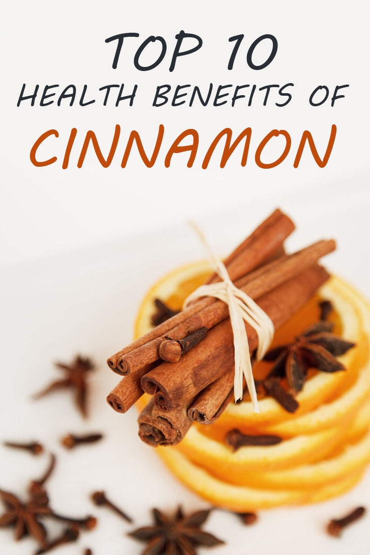 Top 10 Health Benefits of Cinnamon