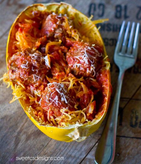 Paleo Spaghetti and Meatballs