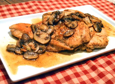 Paleo Chicken Marsala