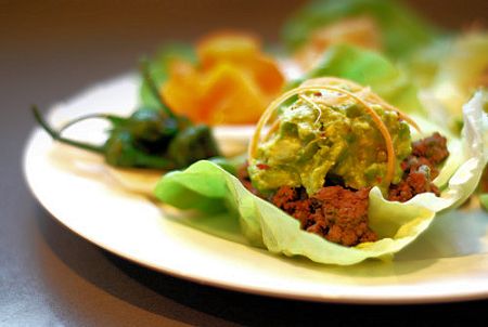 Surf and Turf Lettuce Tacos