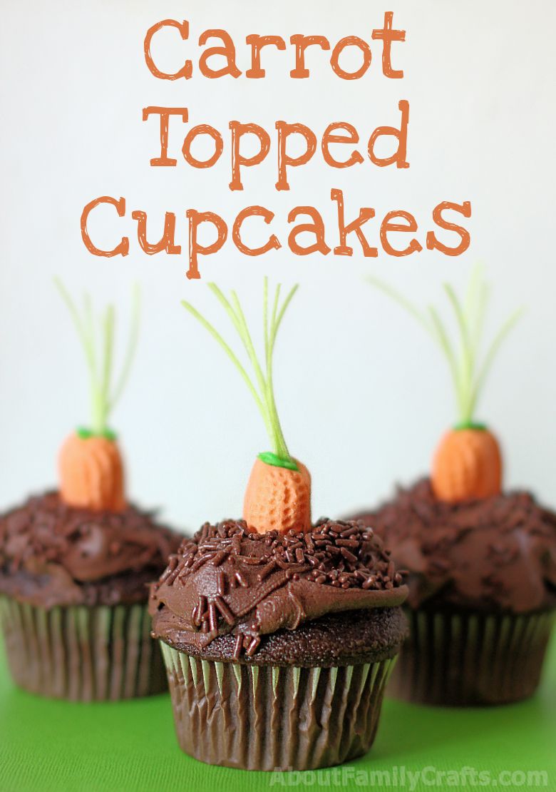 Carrot-Topped Cupcakes Recipe