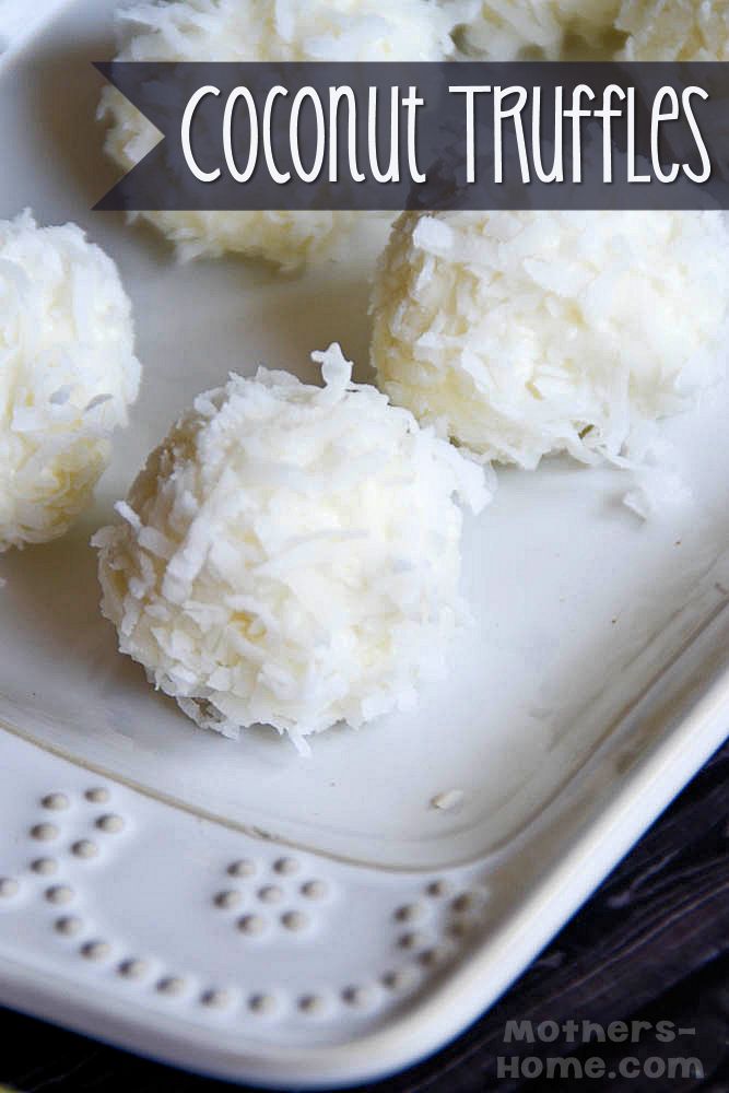 Coconut Truffles Recipe