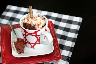 Red Velvet Mug Cake