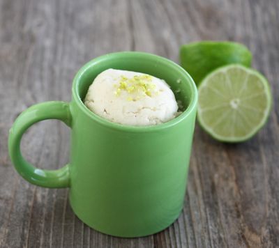 Lime Coconut Mug Cake