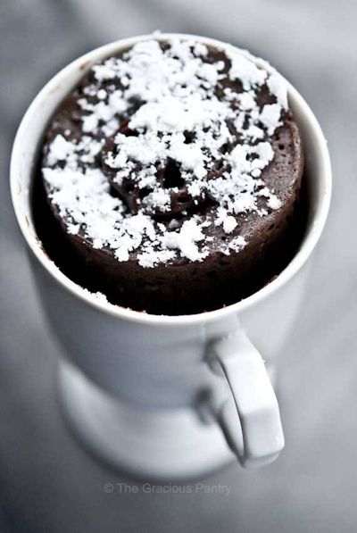 Clean Eating Chocolate Mug Cake