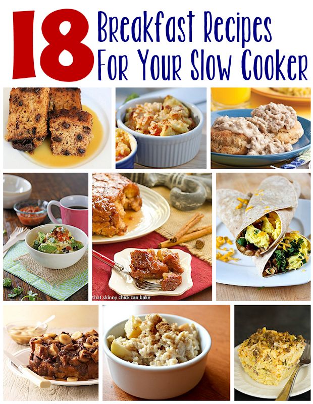 18 Slow Cooker Breakfast Recipes | Mother's Home