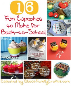 16 Back-to-School Cupcake Ideas | Mother's Home