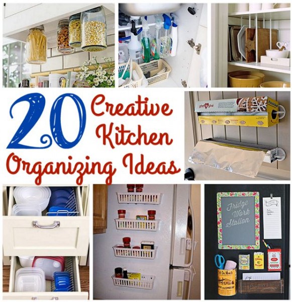 20 Creative Kitchen Organizing Ideas | Mother's Home